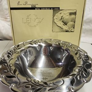 LENOX En Provence 13" Bowl Metal Serveware